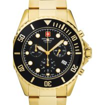 Swiss Alpine Military 7053.9117 Cronografo Orologio Uomo 42mm 10ATM