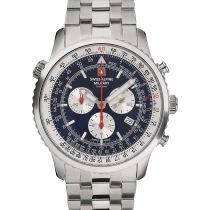 Swiss Alpine Military 7078.9135 Cronografo Orologio Uomo 45mm 10ATM