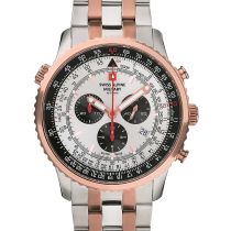 Swiss Alpine Military 7078.9152 Cronografo Orologio Uomo 45mm 10ATM