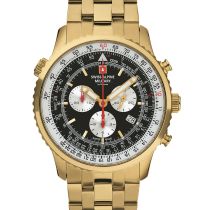 Swiss Alpine Military 7078.9117 Cronografo Orologio Uomo 45mm 10ATM