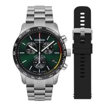 Bering 7288M-4_set Orologio Da Uomo Night Cruise Cronografo 43mm 10ATM