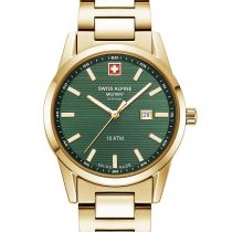 Swiss Alpine Military 7767.1114 Orologio Donna Argos oro verde 34mm 10ATM