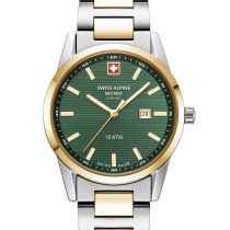 Swiss Alpine Military 7767.1144 Orologio Donna Argos bicolore verde 34mm 10ATM