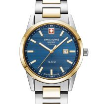Swiss Alpine Military 7767.1145 Orologio Donna Argos bicolore blue 34mm 10ATM
