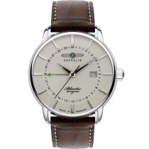 Zeppelin 8442-5 Atlantic quarzo Orologio Uomo 41mm 5ATM