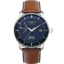 Zeppelin 8462-3 Atlantic Automatico Riserva di carica Orologio Uomo 43mm 5ATM