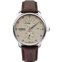 Zeppelin 8622-5 New Captains Line Automatico Orologio Uomo 43mm 5ATM