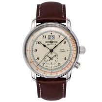 Zeppelin 8644-5 LZ-127 Orologio Uomo 43mm 5ATM