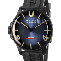U-Boat 8700/D Darkmoon Blue IPB Soleil Orologio Uomo 44mm 5ATM