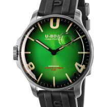 U-Boat 8702/D Darkmoon Green SS Soleil Orologio Uomo 44mm 5ATM