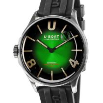 U-Boat 9502 Darkmoon Green SS Soleil Orologio Uomo 40mm 5ATM