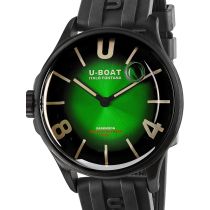 U-Boat 9503/A Darkmoon Green PVD Soleil Orologio Uomo 40mm 5ATM
