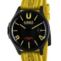 U-Boat 9522 Darkmoon Yellow IPB Orologio Uomo 44mm 5ATM