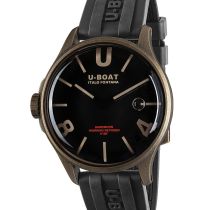 U-Boat 9548 Darkmoon Brown Vintage Orologio Uomo 44mm 5ATM