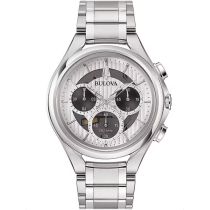 Bulova 96A301 Orologio Uomo Cronografo 45mm 3ATM