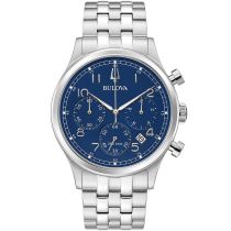 Bulova 96B358 Classico Cronografo Orologio Uomo 43mm 3ATM