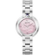 Bulova 96L338 Orologio Donna Rubaiyat 30,5mm 3ATM 