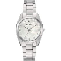 Bulova 96P228 Surveyor Diamante Orologio Donna 31mm 3ATM