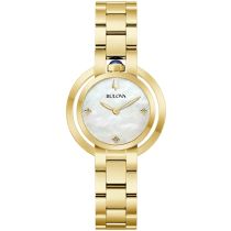 Bulova 97L181 Orologio Donna Rubaiyat 30,5mm 3ATM 