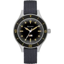 Bulova 98A266 Mil-Ships-W-2181 Automatico Orologio Uomo 41mm 20ATM