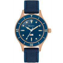 Bulova 98A325 Orologio Uomo MIL-SHIPS Bronzo 150th Anniversary 41mm 20ATM