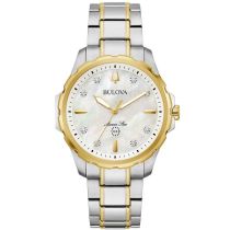 Bulova 98P227 Reloj Mujer Marine Star 38mm 10ATM
