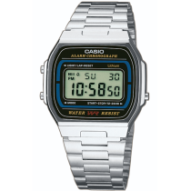 CASIO A164WA-1VES Collezione Orologio Uomo 35mm 3ATM