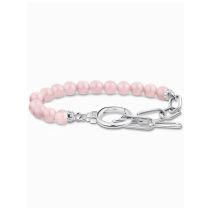 Thomas Sabo A2134-035-9-L19V Bracciale in argento con Perlarosa