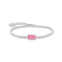 Thomas Sabo A2187-052-9-L19V braccialetto con Orsi d'oro E Pietre argento