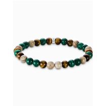 Thomas Sabo A2193-468-7-L19 Unisex Bead Bacciale in toni della terra e del verde