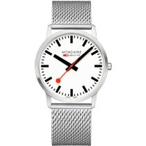 Mondaine A638.30350.16SBZ Orologio Uomo Simply elegant 40mm 3ATM
