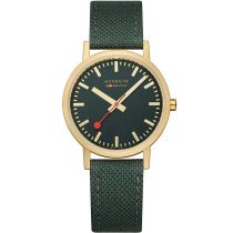 Mondaine A660.30314.60SBS Orologio Da Donna Classico Verde e Oro 36mm 3ATM