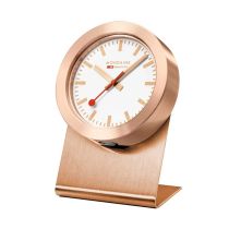 Mondaine A660.30318.82SBK Orologio da parete magnetico in oro rosa Orologio da tavolo Orologio da cucina 50 mm
