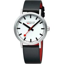 Mondaine A660.30360.16SBBV Orologio Da Uomo Classico SBB vegan 40mm 3ATM