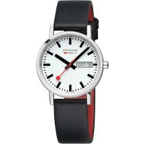 Mondaine A667.30314.11SBBV Classico SBB Day-Date vegan 36mm 3ATM
