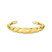 Thomas Sabo AR119-413-39-L17 braccialetto forme organiche placcato oro