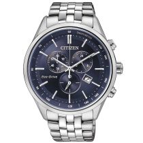 Citizen AT2141-52L Eco-Drive Sports Cronografo Orologio Uomo 42mm 10ATM