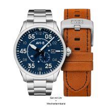 AVI-8 AV-4073-11 Spitfire Automatico Orologio Uomo 42mm 5ATM