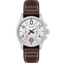 AVI-8 AV-4089-05 Orologio Uomo Spitfire Lock Cronografo 42mm 5ATM
