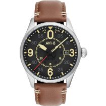 AVI-8 AV-4090-01 Spitfire Automatico Orologio Uomo 42mm 5ATM