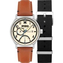 AVI-8 AV-4101-0C Orologio Da Uomo Hawker Hurricane McKellar Dual Time 44mm 5ATM