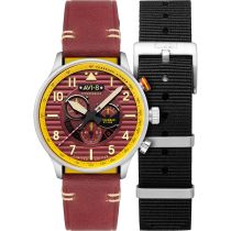 AVI-8 AV-4109-02 Orologio Uomo Flyboy Spirit of Tuskegee Limitato Cronografo 44mm 5ATM