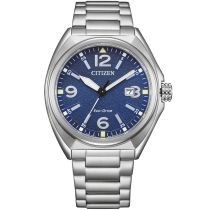 Citizen AW1571-76L Orologio Uomo Eco-Drive Military 41mm 10ATM  