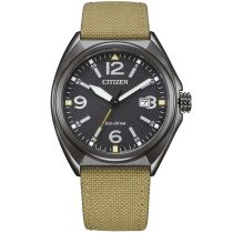 Citizen AW1575-08E Orologio Uomo Eco-Drive Military 41mm 10ATM  