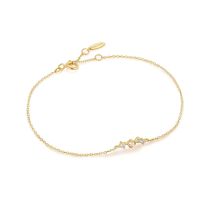 ANIA HAIE BAU003-02YG Radiance Bracciale per le donne Gold 14K