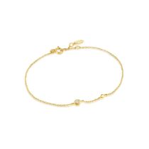 ANIA HAIE BAU004-01YG Magma Wave Bracciale per le donne Gold 14K