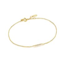 ANIA HAIE BAU004-02YG Magma Wave Bracciale per le donne Gold 14K