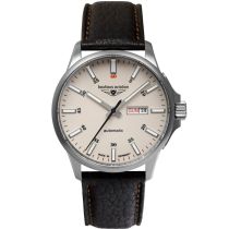 Bauhaus 2866-5 Orologio Uomo Aviation Automatico Titanio 42mm 10ATM