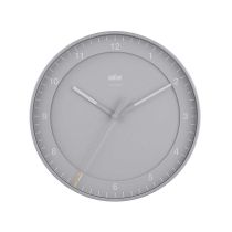Braun BC17G-DCF Orologio da parete classico radiocomandato 30 cm Grigio