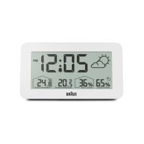 Braun BC13WP Sveglia Digitale c. stazione meteo